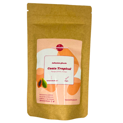 infusion glacee costa tropical papaye pomme mangue sachet vrac